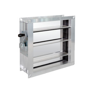RKALM Eckige Aluminium Regelklappe